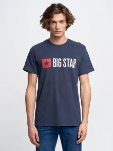 Koszulka męska z logo BIG STAR granatowa Quado 403