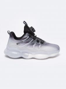 Sneakersy dziecięce unisex z efektem ombre czarne NN374082 906