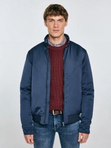Kurtka męska typu harrington ocieplana granatowa Kye 403