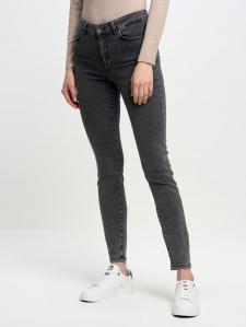 Spodnie jeans damskie szare Melinda High Waist 996