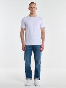 Koszulka męska z krótkim rękawem biała Classac 101
