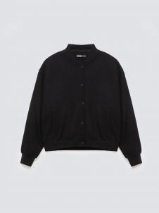 Bluza damska bomber czarna Pixelina 906