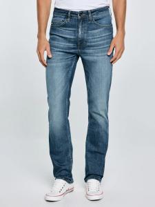 Jeansy męskie dopasowane granatowe Terry High Waist 329