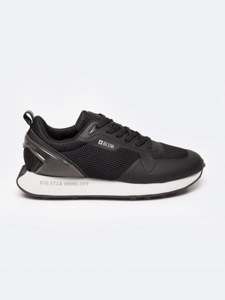 Sneakersy męskie czarne RR174361 906