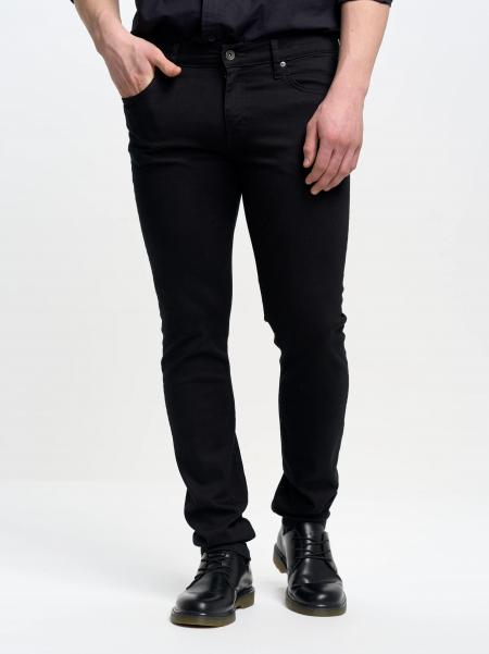 Jeansy męskie skinny czarne Jeffray 915