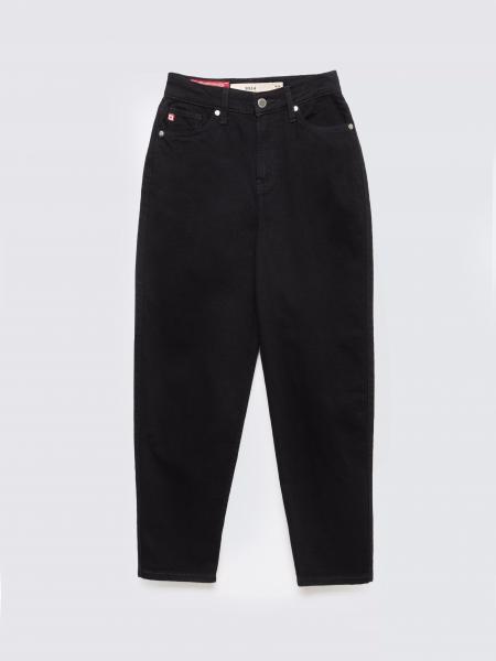 Jeansy damskie mom jeans czarne Silla 936