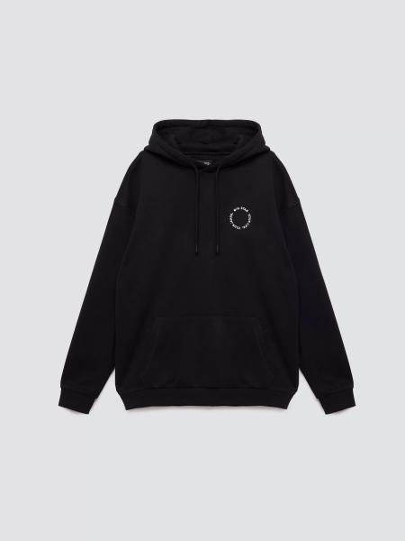 Bluza męska z kapturem czarna Ajrojer 906