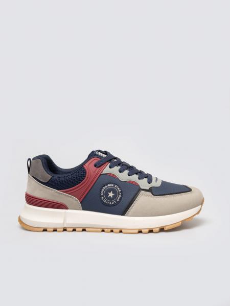 Sneakersy męskie sportowe granatowe SS174061 403