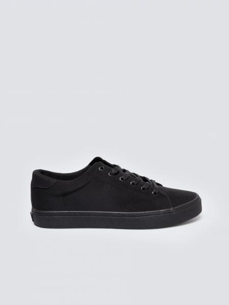 Trampki męskie niskie czarne SS174001 906