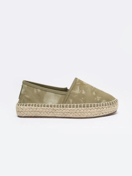 Espadryle damskie khaki LL274853 303