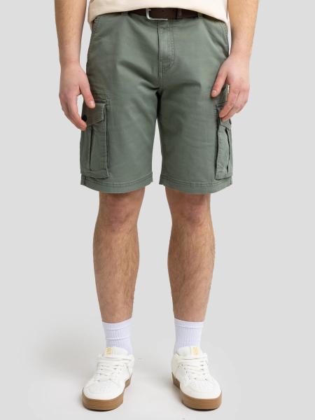 Szorty męskie z kieszeniami cargo khaki Morrise 303