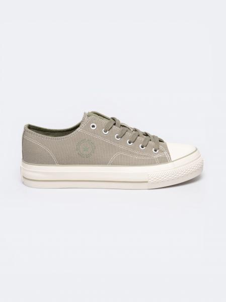 Trampki męskie niskie khaki RR174325 301