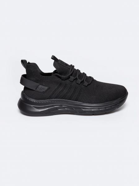 Sneakersy męskie czarne RR174267 906