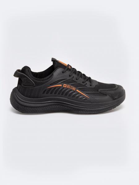 Sneakersy męskie czarne RR174559 906
