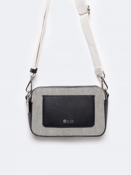 Torebka damska crossbody czarna RR574296 906