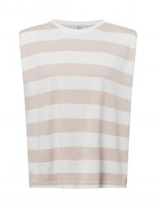 IPURI Top damski Kobiety biały|beżowy w paski, XL