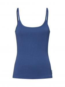 Marc O'Polo Denim Top damski Kobiety Bawełna niebieski jednolity, XS