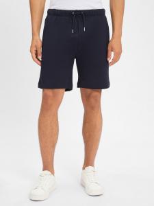 Fred Perry Męskie szorty dresowe Mężczyźni Bawełna niebieski jednolity, M