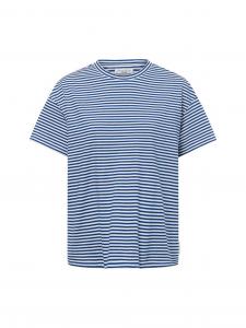 Marc O'Polo Denim Koszulka damska Kobiety Bawełna biały|niebieski w paski, M