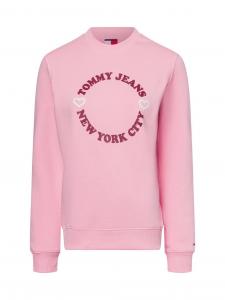 Tommy Jeans Bluza damska - Abo Kobiety różowy jednolity, L