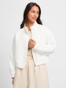 Comma casual identity Bluza damska Kobiety biały wypukły wzór tkaniny, 42