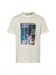 Only&Sons Koszulka męska - Cloud Dancer Mężczyźni Bawełna biały nadruk, XL