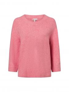 Street One Sweter damski Kobiety Sztuczne włókno różowy jednolity, 40