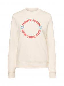 Tommy Jeans Bluza damska - Abo Kobiety biały jednolity, XS
