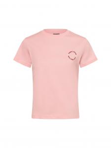 Tommy Jeans Koszulka damska Kobiety Bawełna różowy jednolity, S
