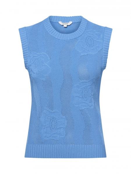 MbyM Sweter damski - Rosiana Kobiety niebieski jednolity, L