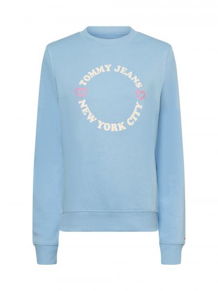 Tommy Jeans Bluza damska - Abo Kobiety niebieski jednolity, L