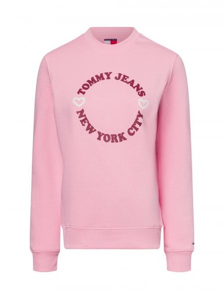 Tommy Jeans Bluza damska - Abo Kobiety różowy jednolity, S