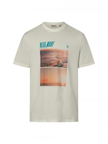 Only&Sons Koszulka męska - Cloud Dancer Mężczyźni Bawełna biały nadruk, XXL