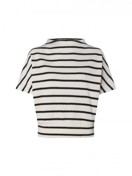 Someday Bluza damska - Usalina Kobiety Bawełna biały|czarny w paski, 38