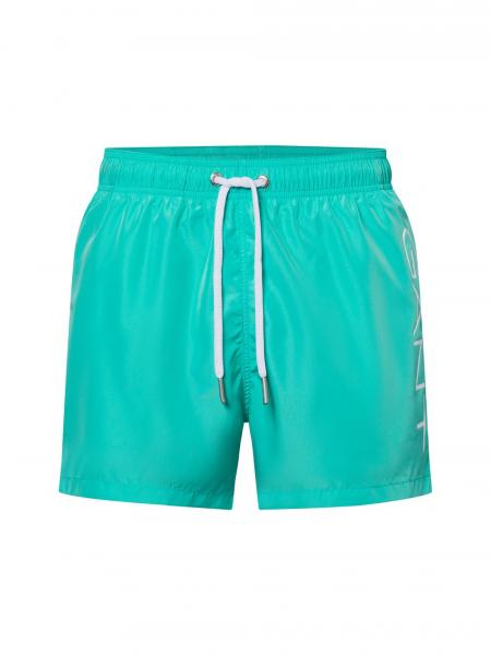 Gant Męskie spodenki kąpielowe Mężczyźni zielony jednolity, XL