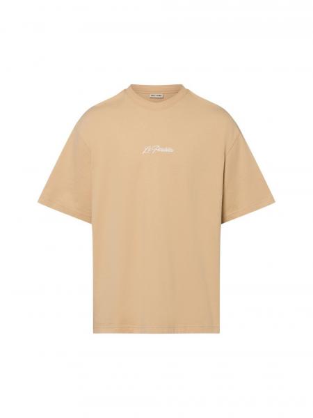 Only&Sons T-shirt ONSLOUIS OVS SS TEE Mężczyźni Bawełna beżowy nadruk, XXL