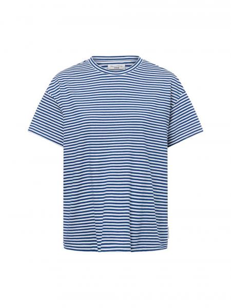 Marc O'Polo Denim Koszulka damska Kobiety Bawełna biały|niebieski w paski, M