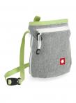 OCUN Woreczek na magnezję Dusty Eco + Belt grey/green