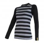 SENSOR Termoaktywna bluzka damska MERINO ACTIVE TEE LS-M-Modry