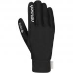 REUSCH Rękawice Karayel Windstopper Touch-Tec black-silver-7.5