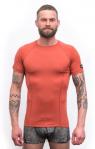 SENSOR Koszulka męska Merino Active Tee SS Men terracotta-M