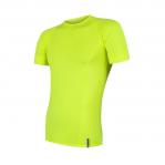 SENSOR Koszulka męska COOLMAX TECH TEE SS-S-Żółty
