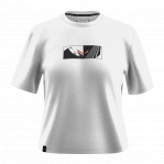 SALEWA Koszulka damska Eagle Hybrid Loose T-Shirt W optical white-L