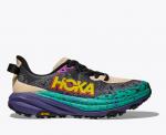 HOKA Buty biegowe damskie W Speedgoat 6 oatmeal/mountain iris-41 1/3