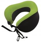 TRAVELSAFE Poduszka Foldable Memory Foam black/green