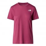 THE NORTH FACE Koszulka damska W Foundation Half Dome Graphic Tee cyber berry-S