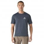 PATAGONIA Koszulka męska M\'s Cap Cool Daily Graphic Shirt Lands chouinard crest: smolder blue x-dye-M