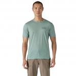 PATAGONIA Koszulka męska M\'s Cap Cool Merino Blend Graphic Shirt fitz roy strata: thermal blue-XL