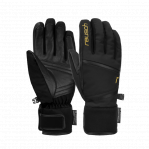 REUSCH Rękawice narciarskie damskie Tessa Stormbloxx black-gold-6.5