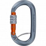 CLIMBING TECHNOLOGY Karabinek Obx SGL grey/orange